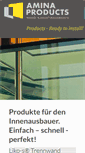 Mobile Screenshot of amina.ch